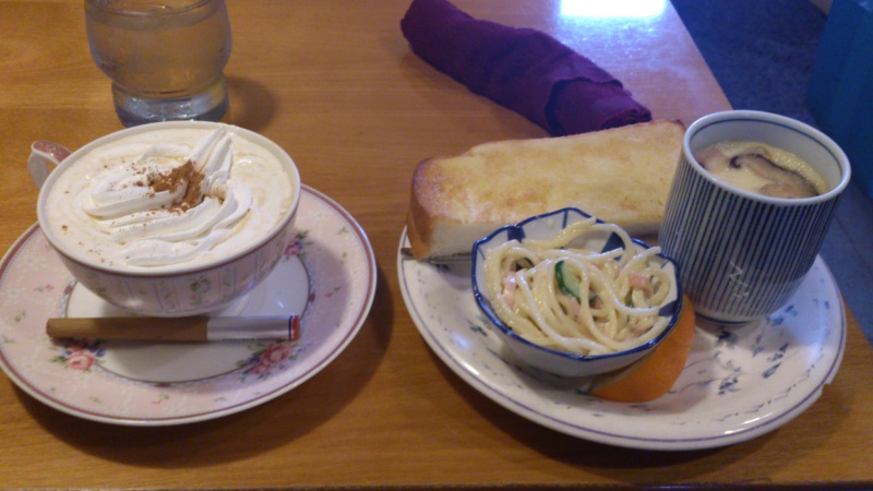 岐阜の喫茶店 喫茶ばぶるでモーニングを食べてみる