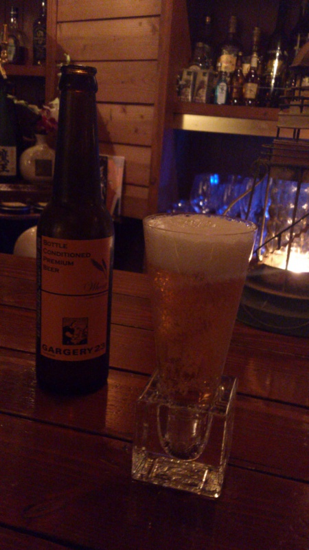 名古屋のバー Bar Crew’s Quartersでエチゴビール GARGERY23を飲んでみる
