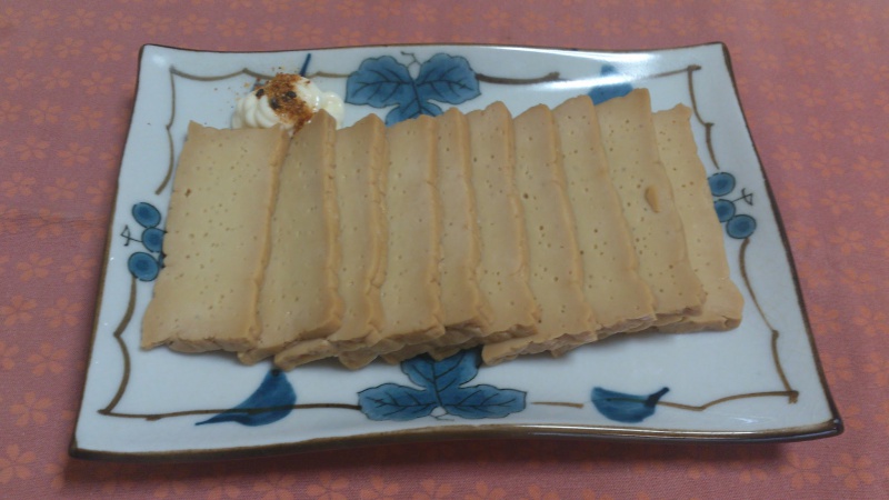 豆腐のみそ漬を食べてみる