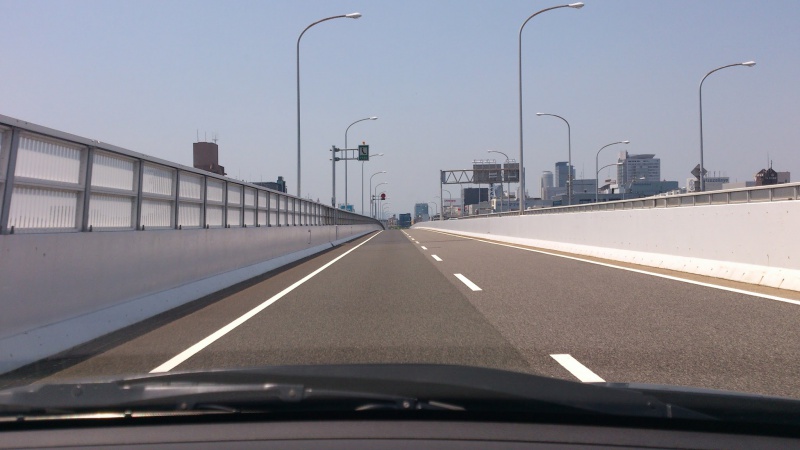 走行車両なし！