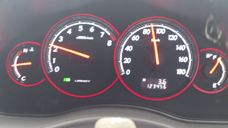 レガシィ123,456km!!