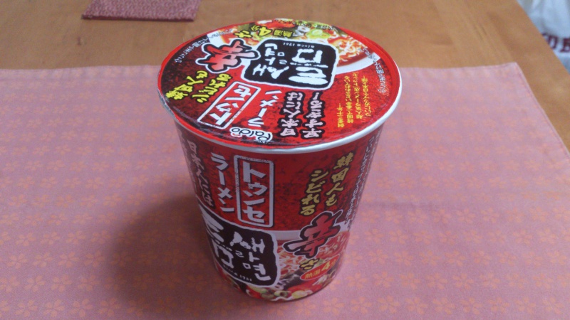 韓国ラーメンのテゥンセ(トムセ)を食べてみる