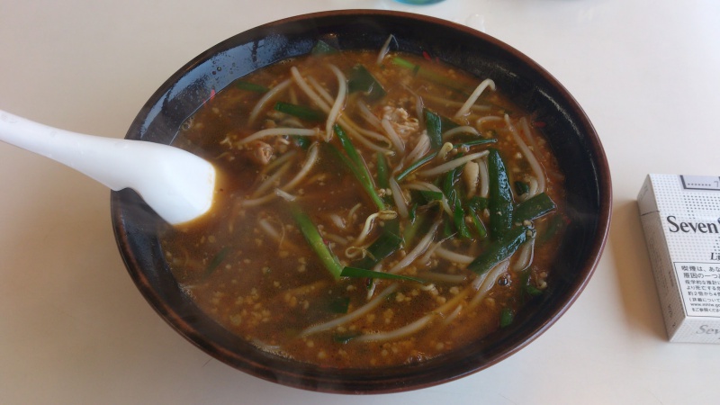 愛知県のラーメン屋 サッポロラーメンホリー(HOLLY)で担々麺を食べてみる