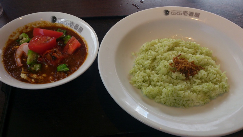 また、CoCo壱番屋の”冷たいカレー”を食べてみる