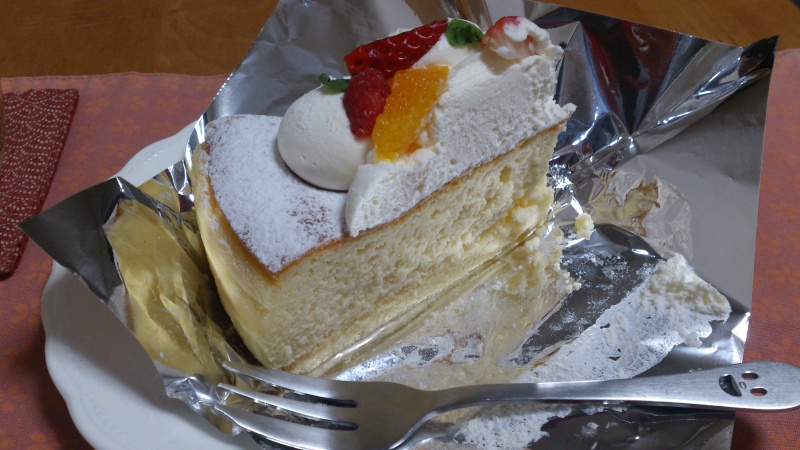 名古屋にあるカフェ “wild flower”の特製チーズケーキを食べてみる