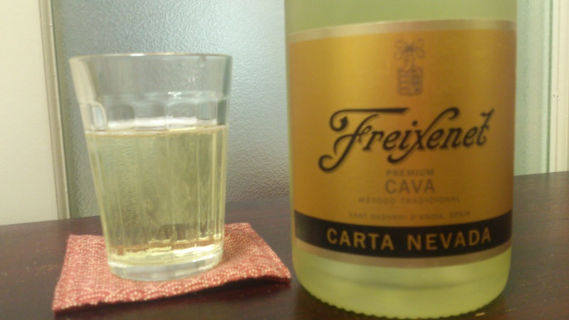 スパークリングワイン “Freixenet Carta Nevada”を飲んでみる