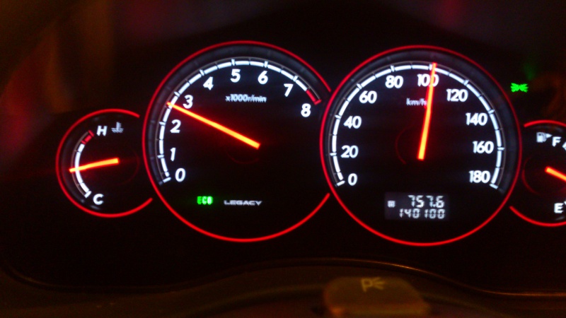 レガシィ140,000km…とちょっと…
