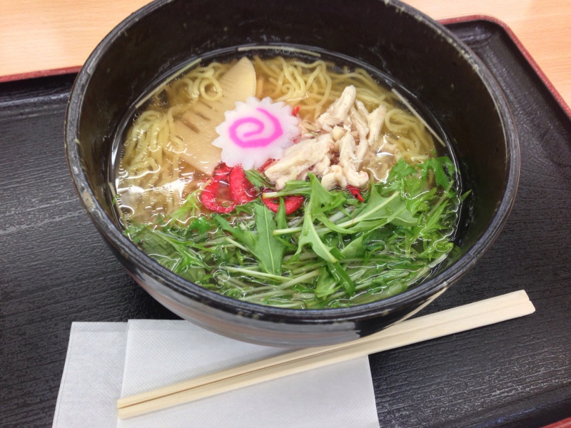赤穂の塩菜ラーメンを食べてみる