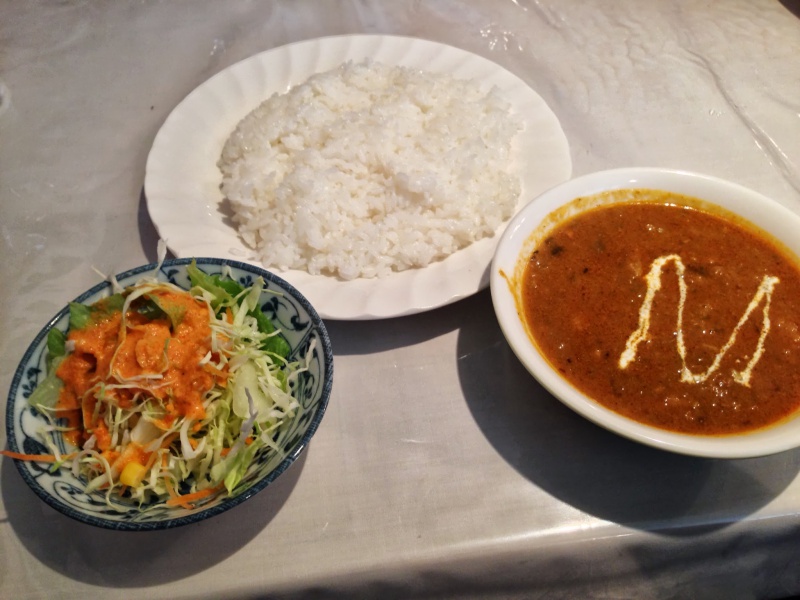 名古屋のカレー屋 CHINARでランチを食べてみる