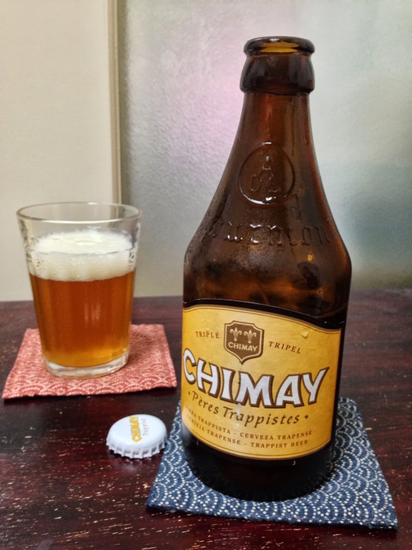 ベルギーのビール CHIMAY ホワイトを飲んでみる
