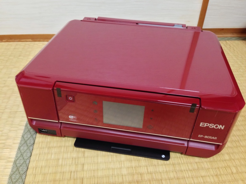Epsonのプリンタ Colorio EP-805ARを買ってみる