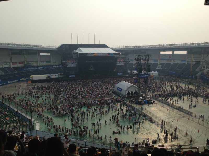 Summer Sonic 2013でノってきたバンド Fall Out Boy