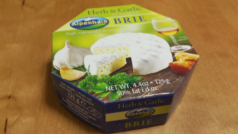 ドイツなチーズ AlpenhainのHerb & Garlicを食べてみる