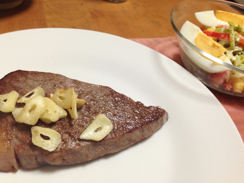 また山形牛のヒレステーキを食べてみる