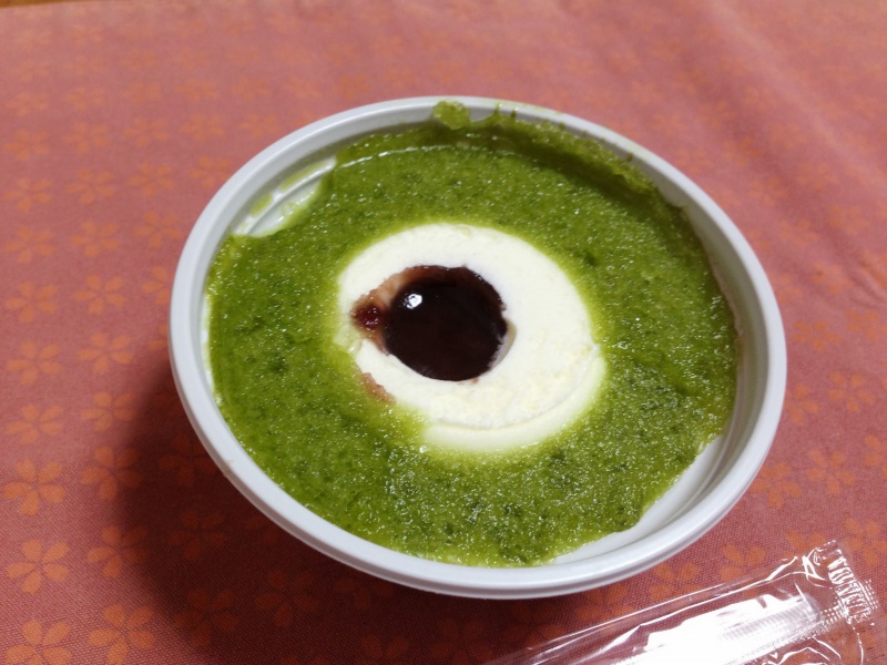 Meijiのアイス 宇治金時を食べてみる
