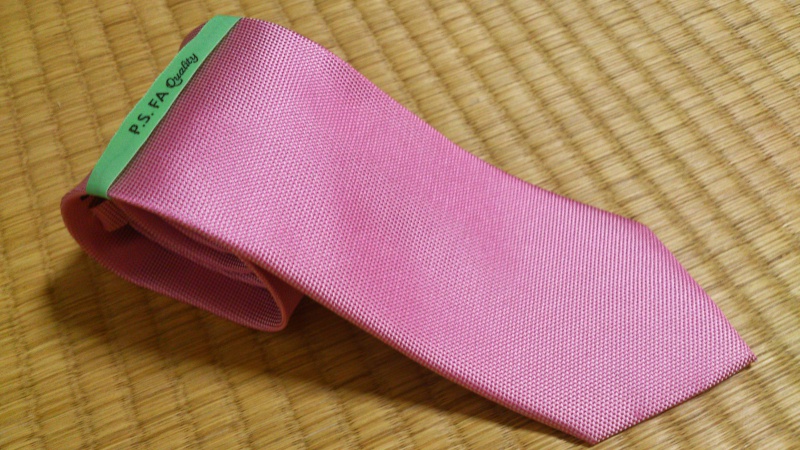 PS.F.Aでネクタイを買ってみる