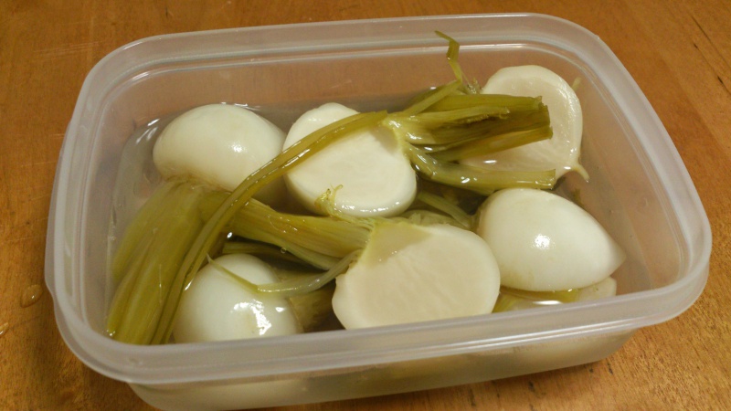 海老名SAでカブのピクルスを食べてみる