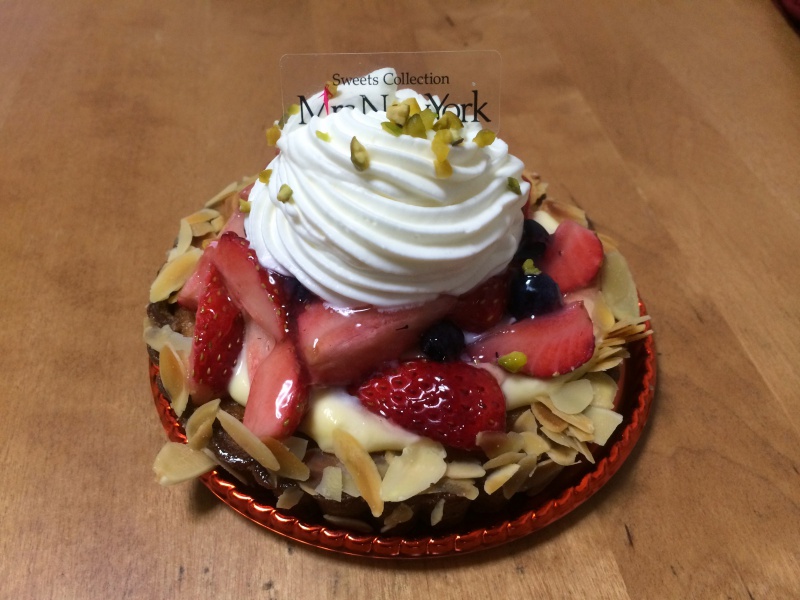 松坂屋名古屋店でやってる大北海道物産展でMrs. Newyorkのタルトケーキを食べてみる