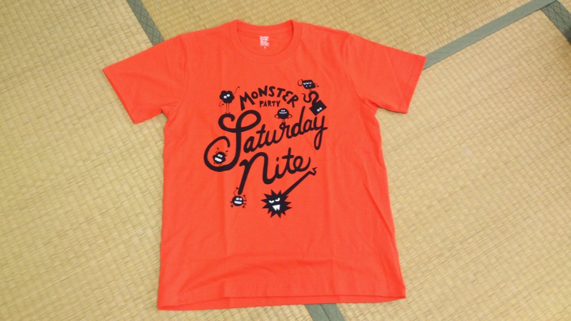 GraniphのモンスターなTシャツを買ってみる