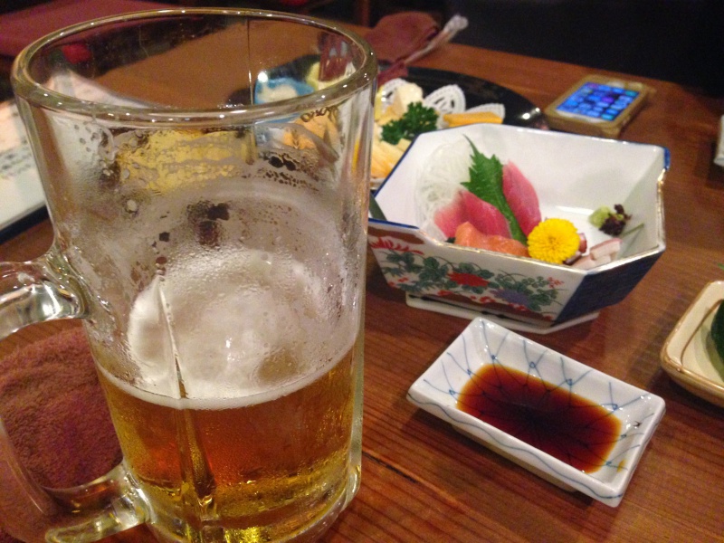 愛知の居酒屋 たぬきの穴で一杯飲んでみる