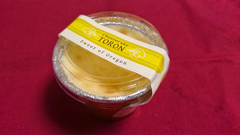 名古屋のケーキ屋 Sweet Of Oregonのチーズケーキ TORONを食べてみる