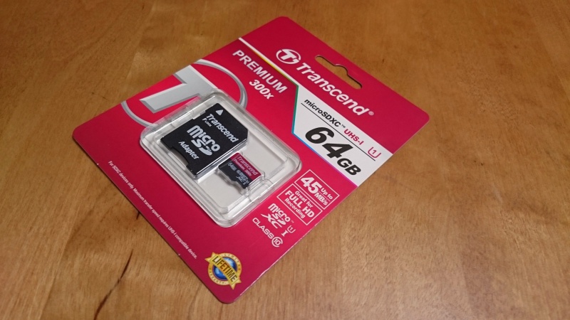Xperia Z3 Compact SO-02GにTransendのmicroSDカード 64GBをつけてみる