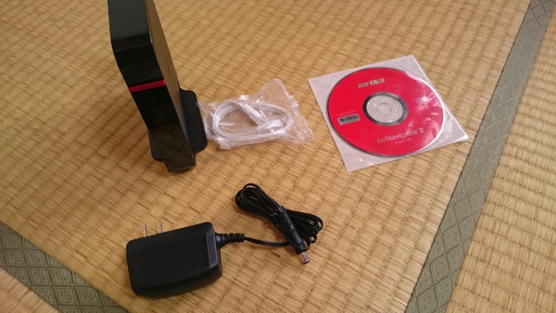 バッファローのルーター WHR-1166DHPを使ってみる