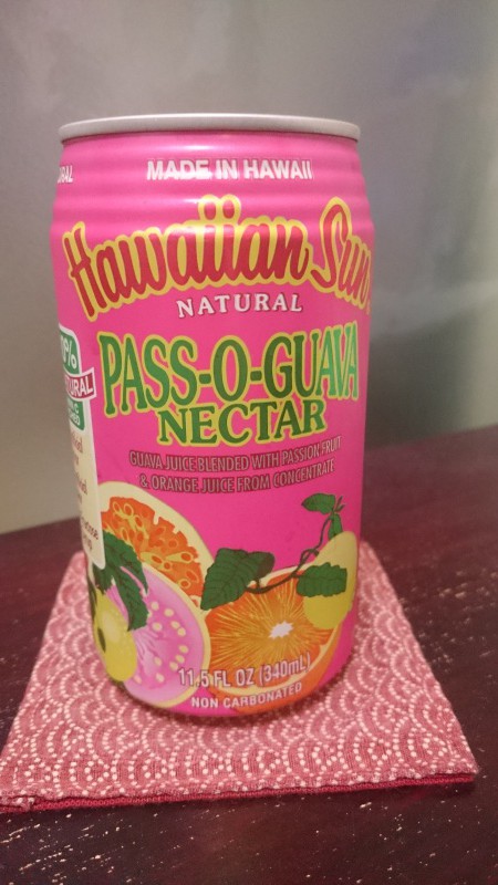 ハワイなジュース Hawaiian SunのPass O Guava Nectarを飲んでみる