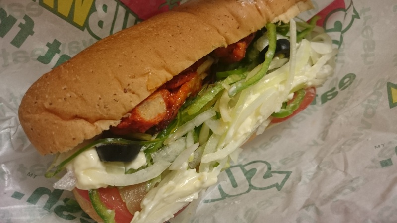 Subwayのチーズローストチキンを食べてみる