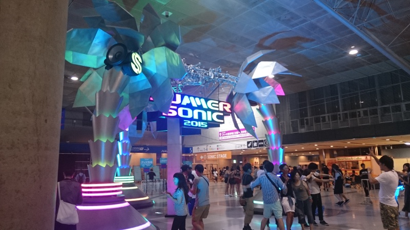 Sonic Mania 2015でノッてきたアーティスト Perfume