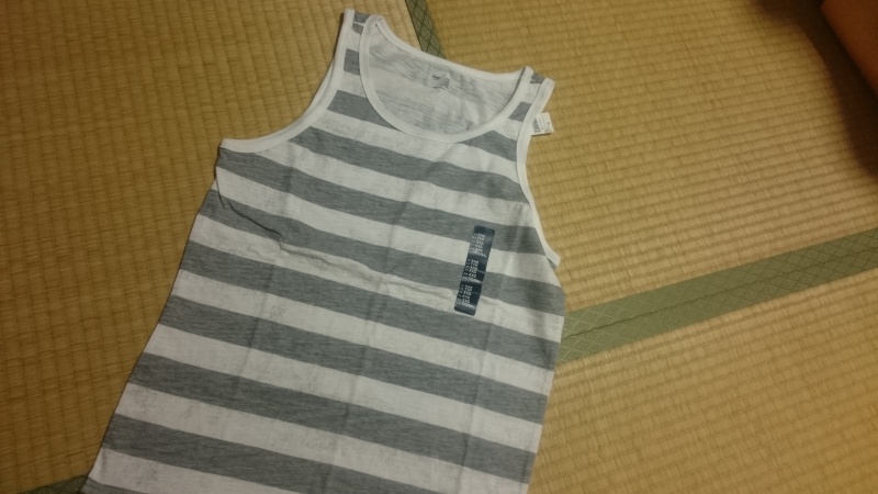 GapのGWセールをやってたんでタンクトップを買ってみる