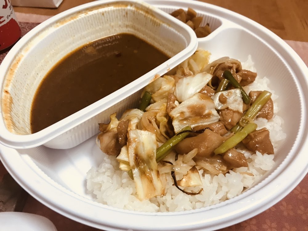 CoCo壱番屋の鶏ちゃんカレーを食べてみる