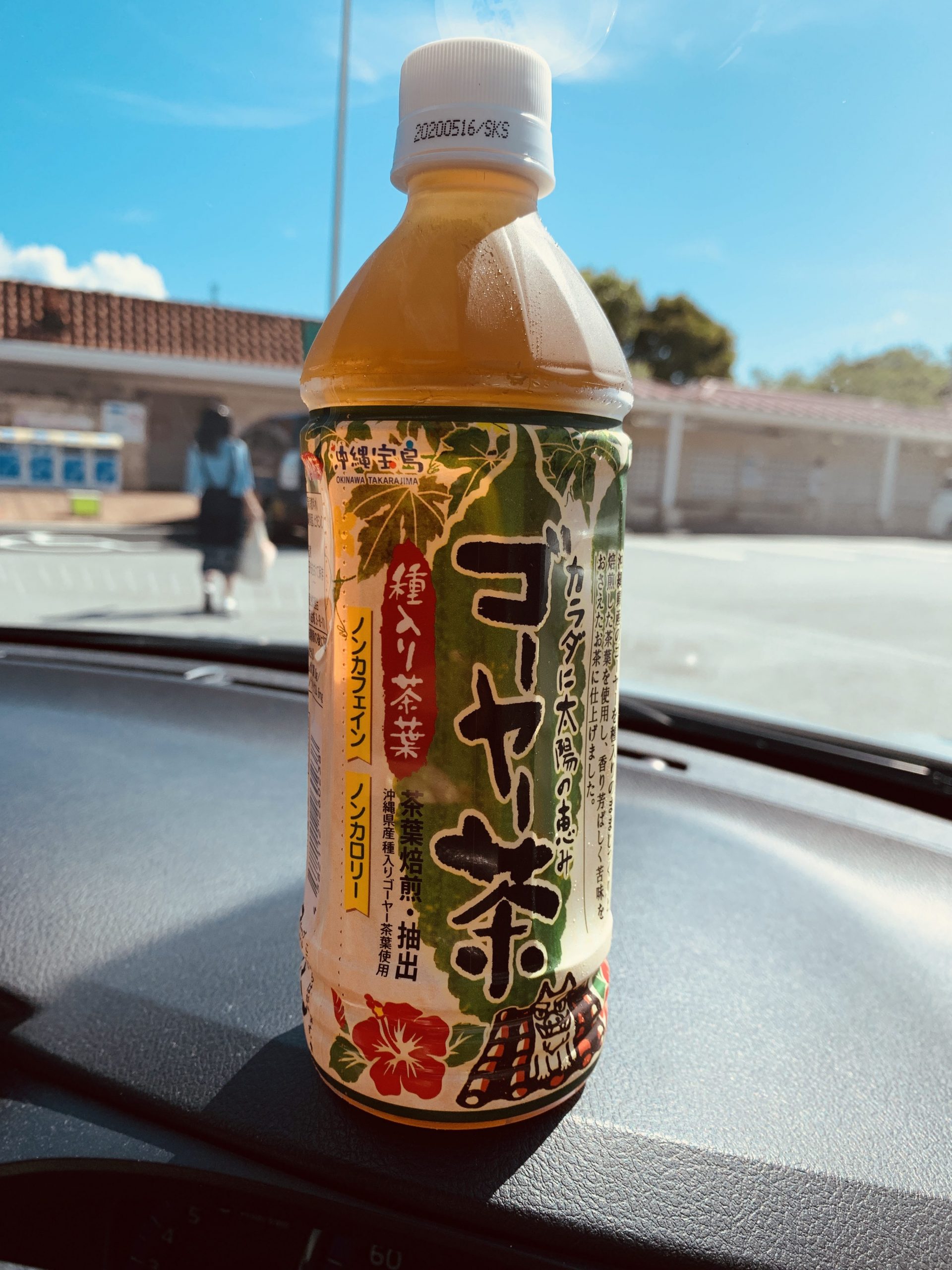 沖縄のご当地飲料 沖縄宝島 ゴーヤー茶を飲んでみる