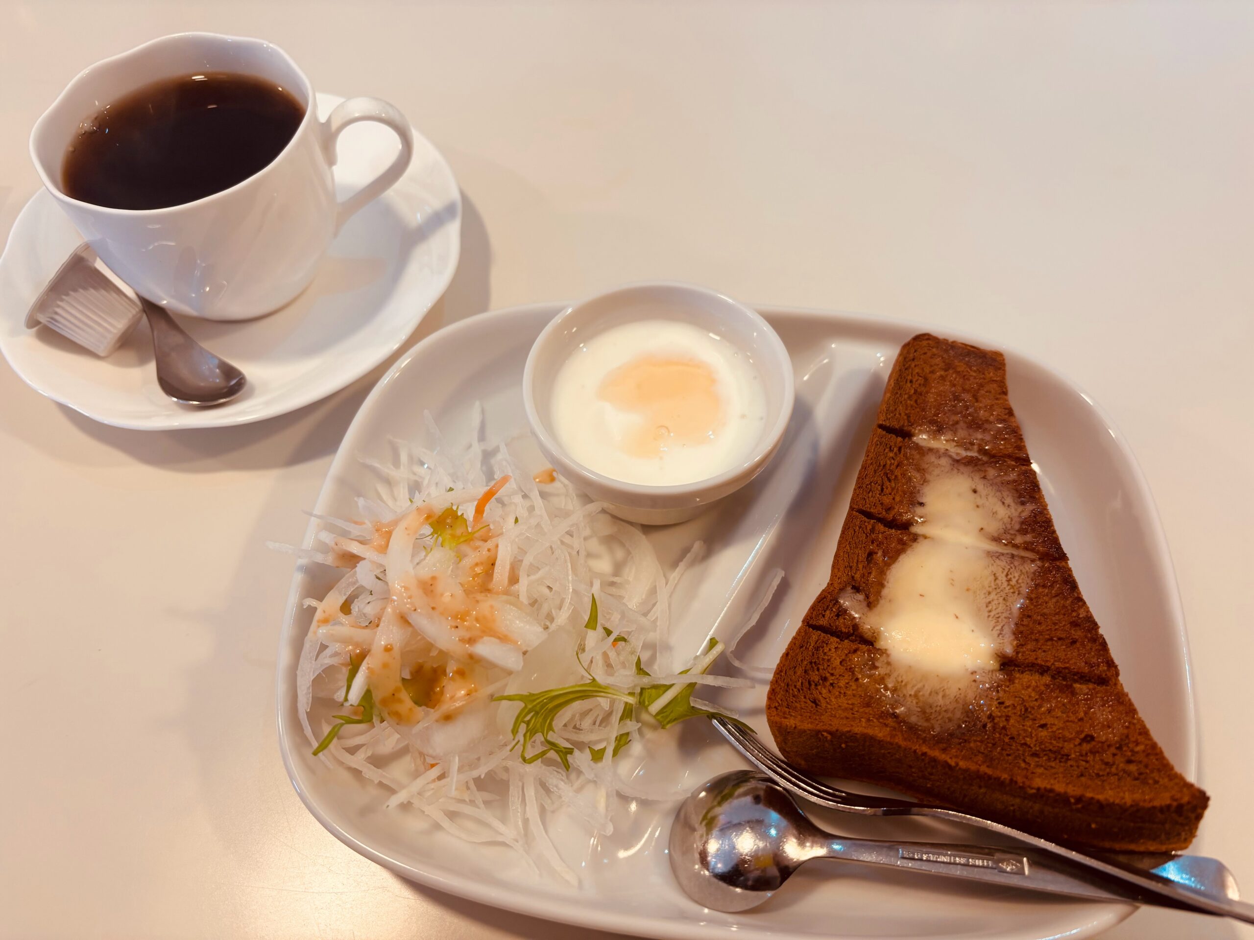 岐阜市の喫茶店 珈琲工房 ひぐちでモーニングを食べてみる