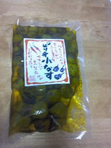 ピリ辛小なすを食べてみる