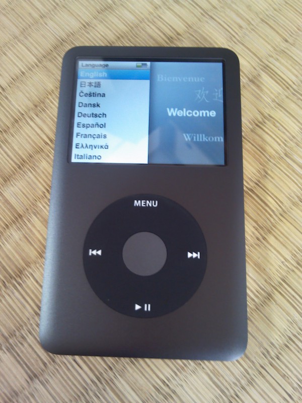 iPod Classic 160GBを買ってみる